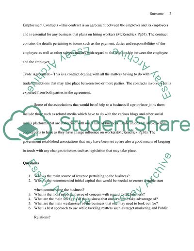 Contract as an Agreement between Two or More Parties