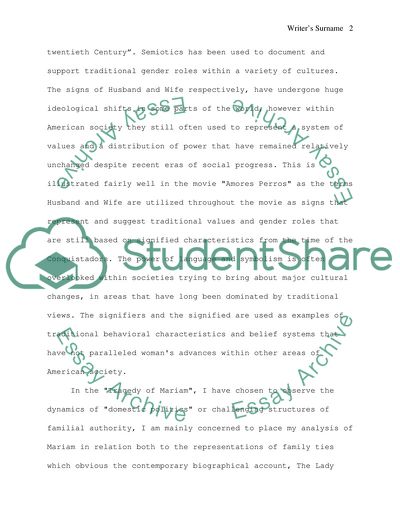 Female Authorship in the Play Tragedy of Mariam