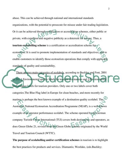 The New Concept of Ecotourism