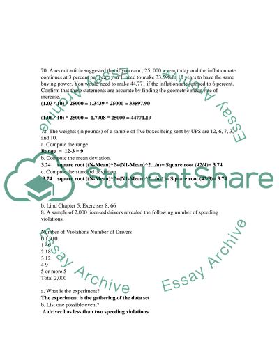MBA 510 Problem Set I