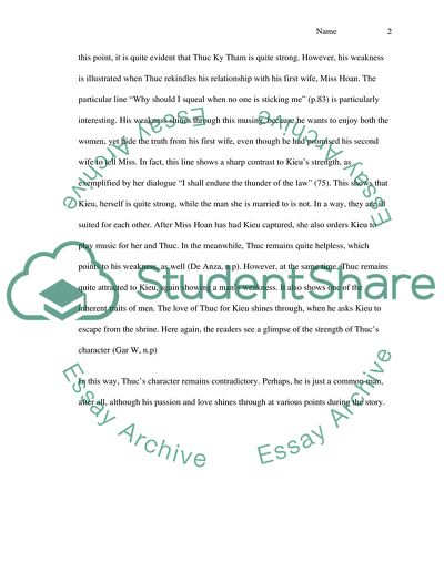 * Kieu Biographical Extended Para