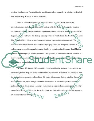 The Concept of Realism and Abstractionism