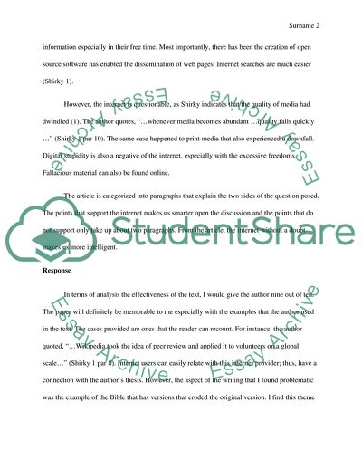 Does the Internet Make Humans Smarter - Opportunities Given by Modern Information Technologies