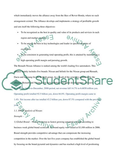 Nissan Company Profile