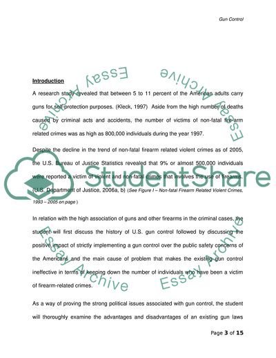 Gun Control in the United States