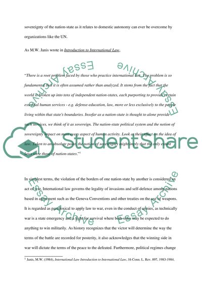 Is International Law Really Law