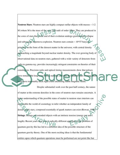 Astronomical objects