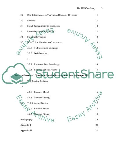TUI the largest and leading tourism company in Europe