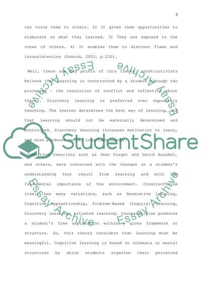 Understanding Ones Personal Learning Style