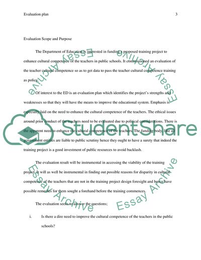 Design the Evaluation Plan