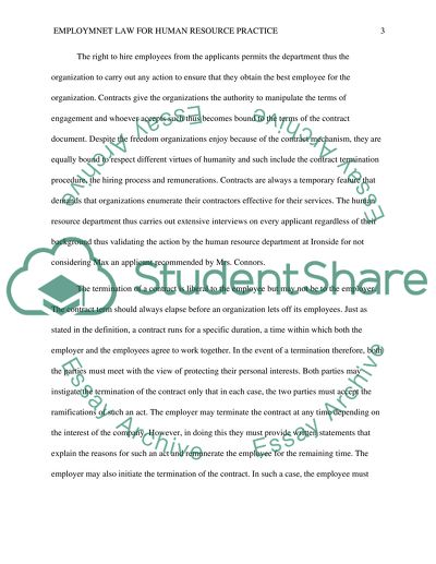 Employment Law for Human Resource Practice