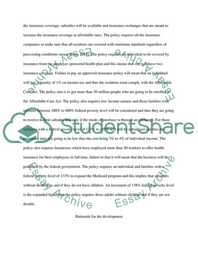 Affordable Care Act in United States