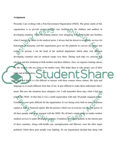 Project of My Ten Years into the Future