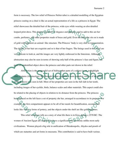 Compare and contrast of two images