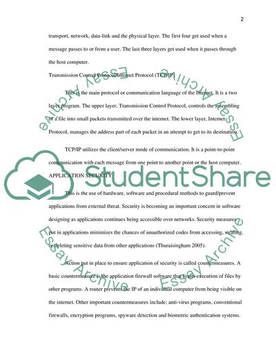 Telecommunications & Network Security, Application Security, and Operations Security