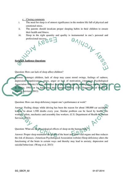 Not Getting Enough Sleep Can Have an Effect on Physical and Psychological Well Being