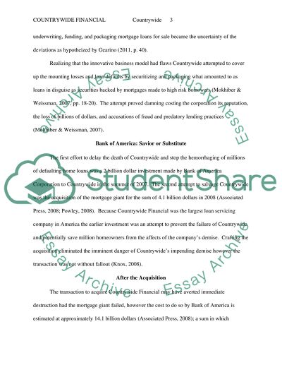 Countrywide Financial Corporation