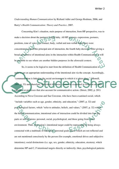 Health Communication: Skills, Forms, and Methods