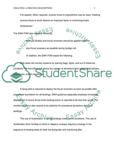 Operation of the Thrust Reverser System