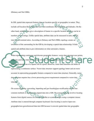 Use of Geographical Information Systems