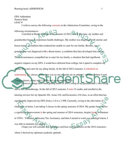 My Problem in College