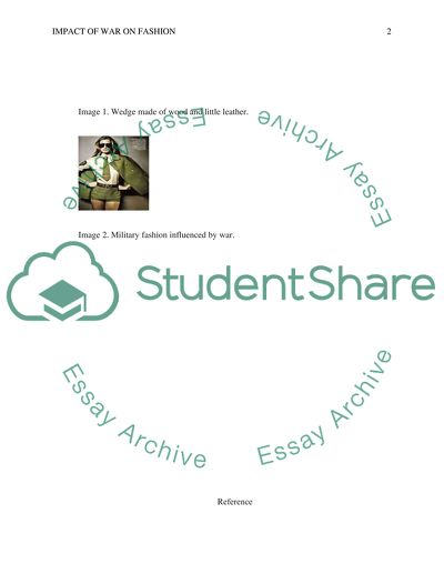 Impact of War on Fashion