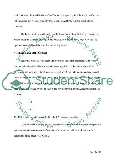Business Law Contract Phases