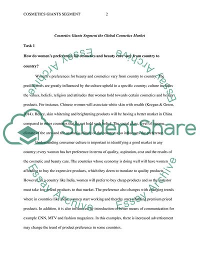 Cosmetics Giants Segment the Global Cosmetics Market