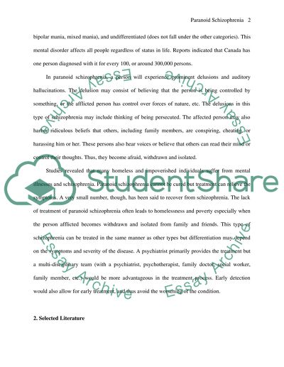 Science Development Essay Paranoid Schizophrenia Essay English Essays Examples also English Essays For High School Students Paranoid Schizophrenia Essay Example Topics And Well Written Essay On The Yellow Wallpaper