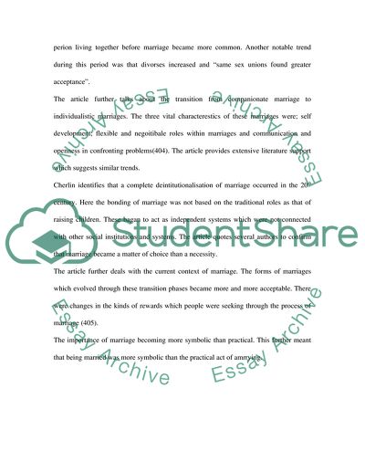 American Marriage in Transition