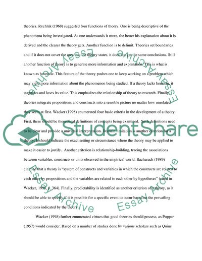 Theory, Research, Ethics and Practical Application