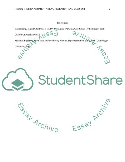 The Ethics and Politics of Human Experimentation