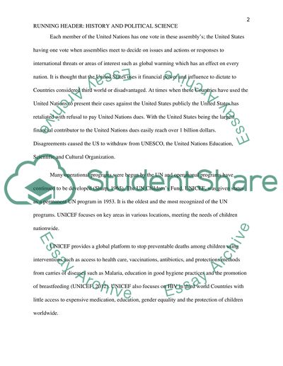 United Nations History