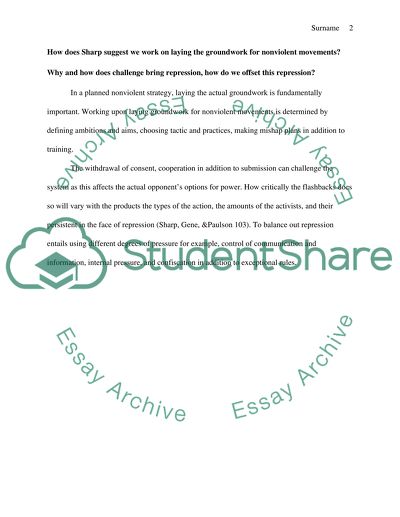 Waging Nonviolent Struggle