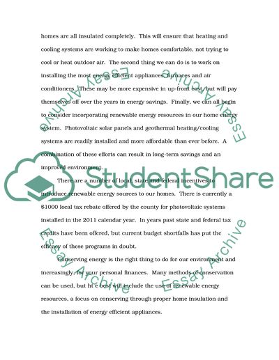 Energy Resource Plan