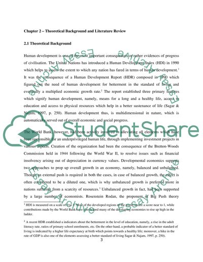 AN ANALYSIS OF THE RELATIONSHIP BETWEEN WORLD BANK AND DEVELOPING COUNTRIES