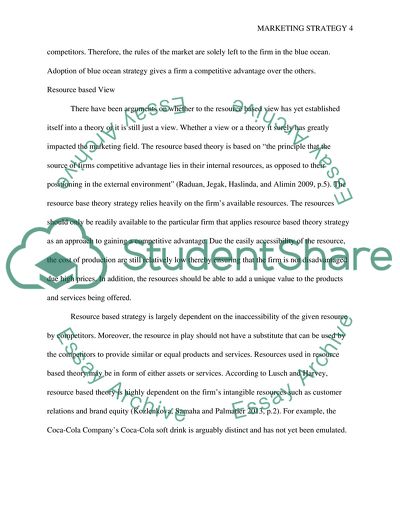 Theories of Strategic Marketing