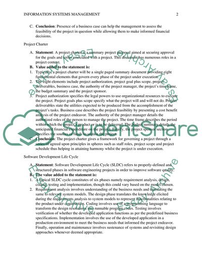 Information System Management