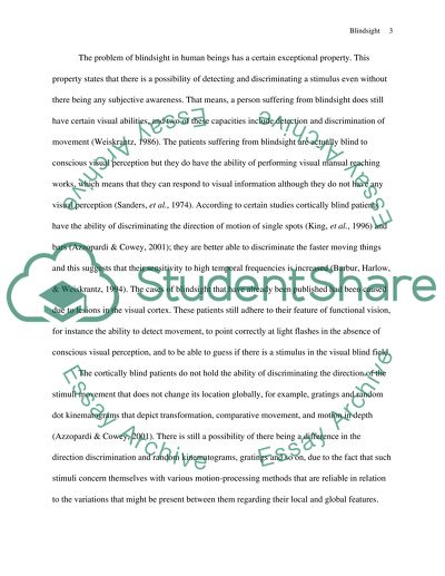 Blindsight