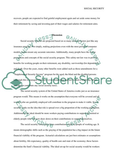 USA Social Security System