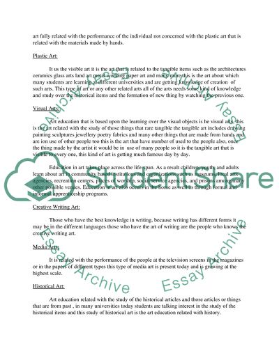 The Art and Creativity