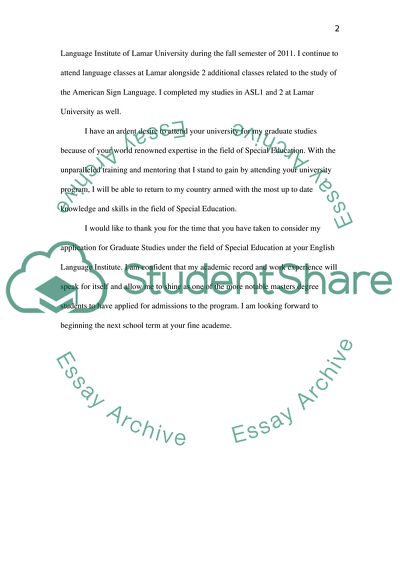 Doctoral Program under the Field of Special Education