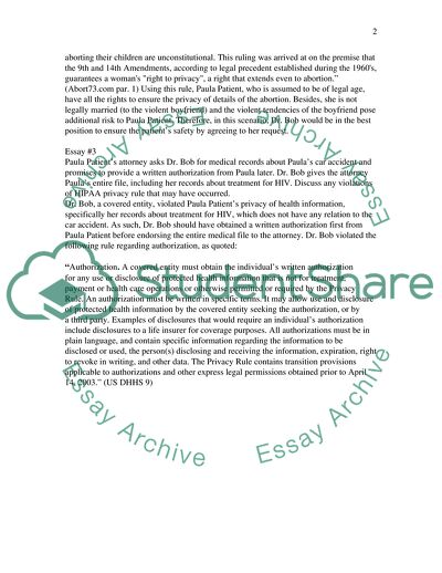 Health information final