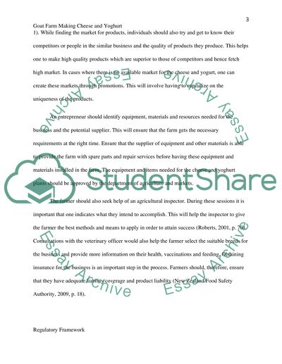 Goat Farm Making Chees and Yoghurt