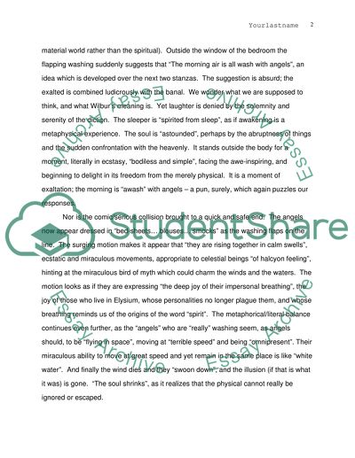 Author Richard Wilbur Poem