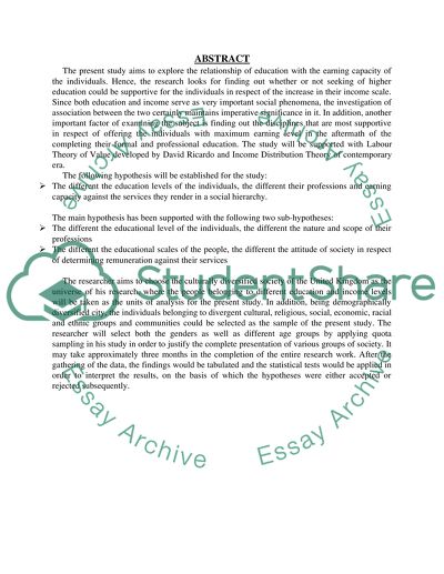 Does the impact of higher education have large effects on an individuals income