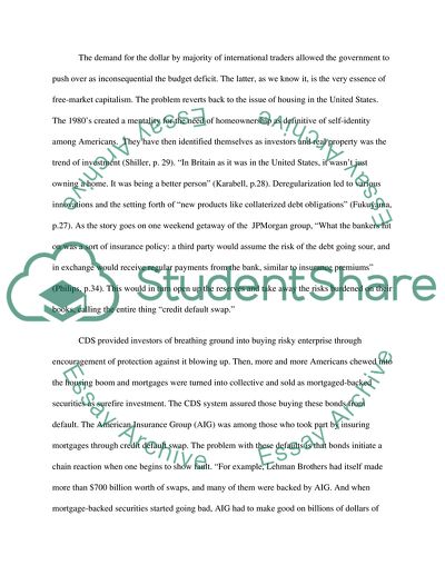 U.S financial crisis