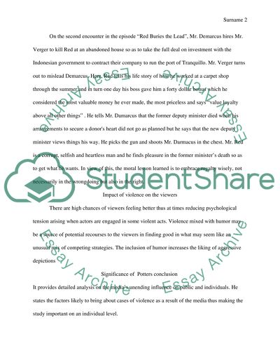 Violent Media Content