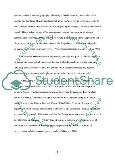 A Classification on Race Lines