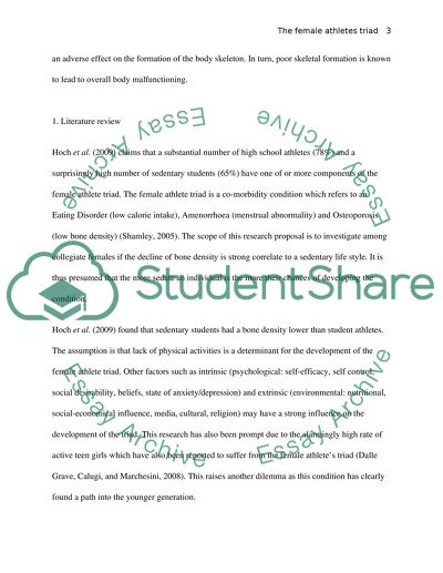 Deformations in Sedentary Collegiate Females